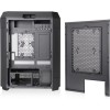 Thermaltake The Tower 600 Gaming Midi Tower Κουτί Υπολογιστή με Πλαϊνό Παράθυρο Μαύρο