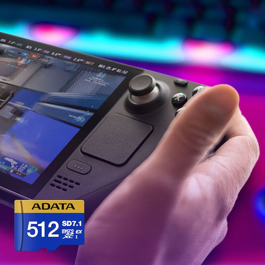 Adata microSDXC 512GB Class 10 U3 UHS-II