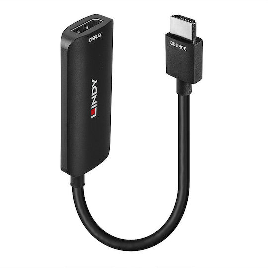 Lindy Μετατροπέας HDMI male σε DisplayPort female (38327)