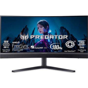 Acer Predator X34 V3 Ultrawide VA HDR Gaming Monitor 34