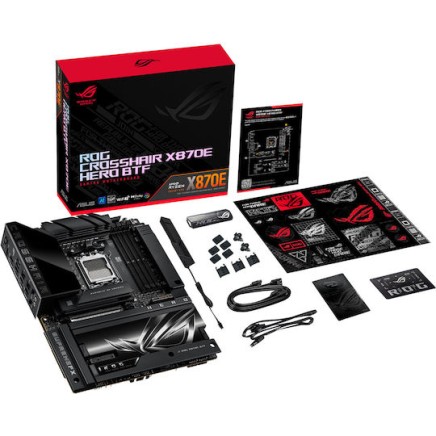 Asus ROG Crosshair X870E Hero BTF Wi-Fi Motherboard ATX με AMD AM5 Socket 90MB1MX0-M0EAY0