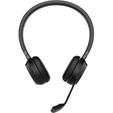 Jabra Evolve 65 TE UC Stereo Ασύρματα On Ear Multimedia Ακουστικά με μικρόφωνο και σύνδεση Bluetooth / USB-A
