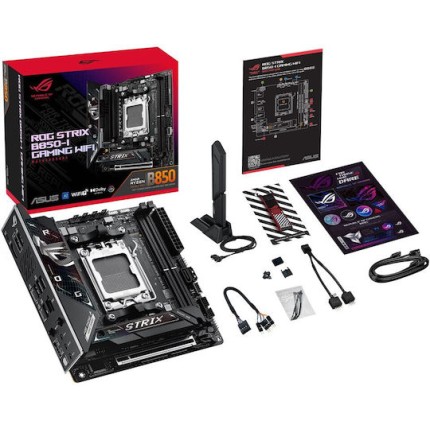 Asus ROG STRIX B850-I GAMING WIFI Motherboard Mini ITX με AMD AM5 Socket 90MB1K30-M0EAY0