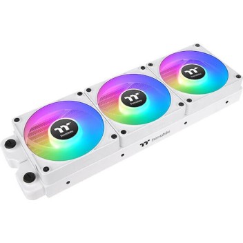 Thermaltake CT120 EX Reverse Case Fan με ARGB Φωτισμό και Σύνδεση 3-Pin / 4-Pin PWM 3τμχ Λευκό