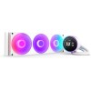 NZXT Kraken Elite 360 RGB Υδρόψυξη Επεξεργαστή Τριπλού Ανεμιστήρα 120mm για Socket AM4/AM5/1700/1200/115x Λευκή