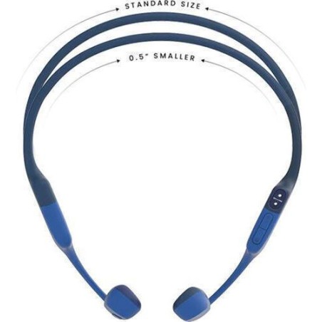 Shokz OpenRun Bone Conduction Bluetooth Handsfree Ακουστικά με Αντοχή στον Ιδρώτα Μπλε
