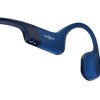 Shokz OpenRun Bone Conduction Bluetooth Handsfree Ακουστικά με Αντοχή στον Ιδρώτα Μπλε