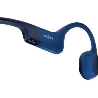Shokz OpenRun Bone Conduction Bluetooth Handsfree Ακουστικά με Αντοχή στον Ιδρώτα Μπλε