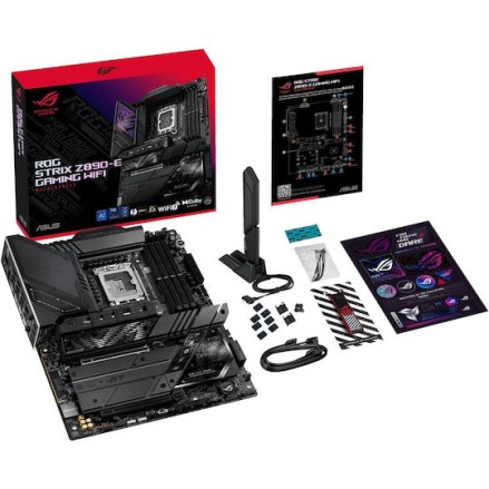 Asus ROG Strix Z890-E Gaming WIFI Motherboard ATX με Intel 1851 Socket 90MB1IM0-M0EAY0