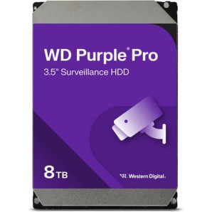 Western Digital Purple Pro Smart Video 8TB HDD Σκληρός Δίσκος 3.5