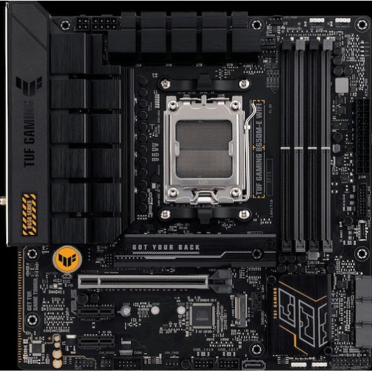 Asus TUF Gaming B650M-E WiFi Motherboard Micro ATX με AMD AM5 Socket 90MB1FV0-M0EAY0