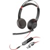 Poly Blackwire 5220 On Ear Multimedia Ακουστικά με μικρόφωνο και σύνδεση USB-C