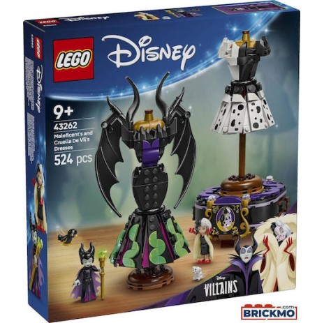 Lego Disney Maleficent's And Cruella De Vil's Dresse για 9+ Ετών 524τμχ