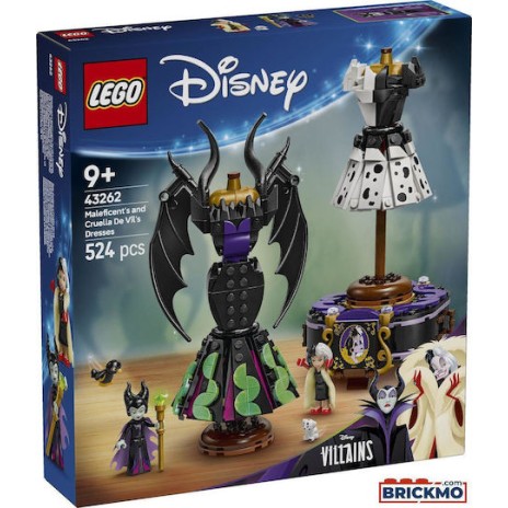 Lego Disney Maleficent's And Cruella De Vil's Dresse για 9+ Ετών 524τμχ