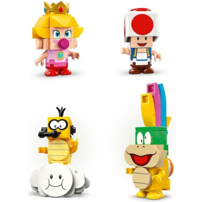 Lego Super Mario Baby Peach & Grand Prix Set για 8+ Ετών 823τμχ