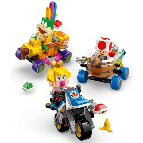 Lego Super Mario Baby Peach & Grand Prix Set για 8+ Ετών 823τμχ