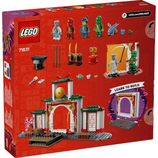 Lego Ninjago Ninja Spinjitzu Temple για 4+ Ετών 158τμχ