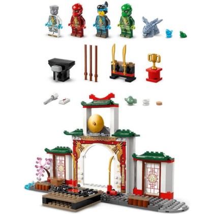 Lego Ninjago Ninja Spinjitzu Temple για 4+ Ετών 158τμχ