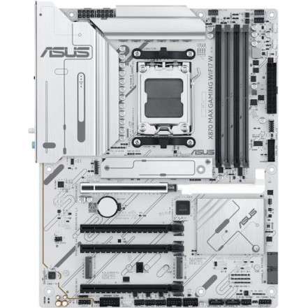 Asus X870 MAX GAMING WIFI7 W Motherboard ATX με AMD AM5 Socket 90MB1LZ0-M0EAY0