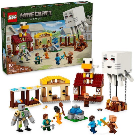 Lego Minecraft για 10+ Ετών 555τμχ