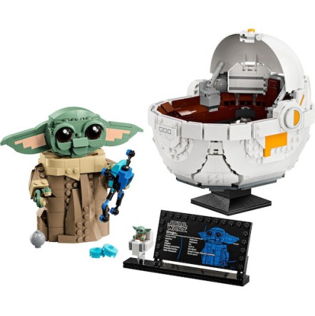 Lego Disney Grocu With Hover Pram για 10+ Ετών 1048τμχ