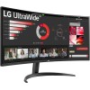LG 34WR50QK-B Ultrawide VA HDR Curved Monitor 34