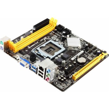 Biostar H81MHV3 Ver. 7.x Motherboard Micro ATX με Intel 1150 Socket