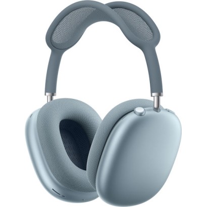 Apple AirPods Max (2024) Ασύρματα / Ενσύρματα Over Ear Ακουστικά με 20 ώρες Λειτουργίας Blue