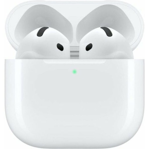 Apple AirPods 4 Earbud Bluetooth Handsfree Ακουστικά με Αντοχή στον Ιδρώτα και Θήκη Φόρτισης Λευκά