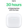 Apple AirPods 4 Earbud Bluetooth Handsfree Ακουστικά με Αντοχή στον Ιδρώτα και Θήκη Φόρτισης Λευκά