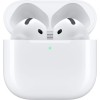Apple AirPods 4 with Active Noise Cancellation Earbud Bluetooth Handsfree Ακουστικά με Αντοχή στον Ιδρώτα και Θήκη Φόρτισης Λευκά