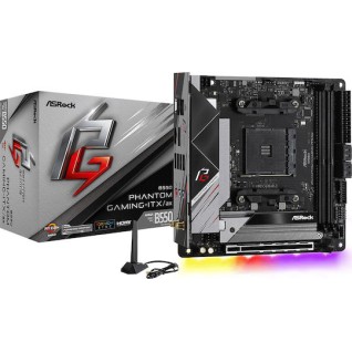 ASRock B550 Phantom Gaming-ITX/Ax Wi-Fi Motherboard Mini ITX με AMD AM4 Socket 90-MXBD40-A0UAYZ