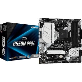 ASRock B550 Pro4 Motherboard ATX με AMD AM4 Socket