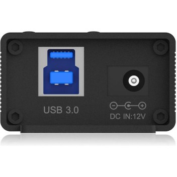 Icy Box USB 3.2 Hub 16 Θυρών με σύνδεση USB-A & Θύρα Φόρτισης και Εξωτερική Παροχή Ρεύματος