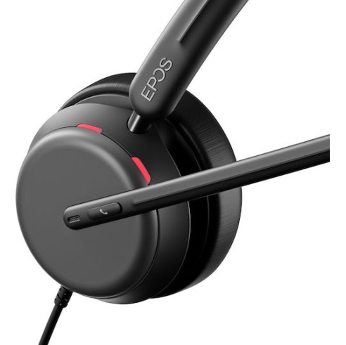 Epos Impact 860 Ενσύρματα On Ear Ακουστικά Μαύρα