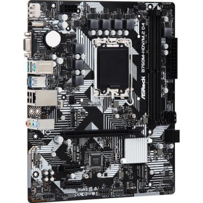 ASRock B760M-HDV/M.2 D4 Motherboard Micro ATX με Intel 1700 Socket 90-MXBL40-A0UAYZ