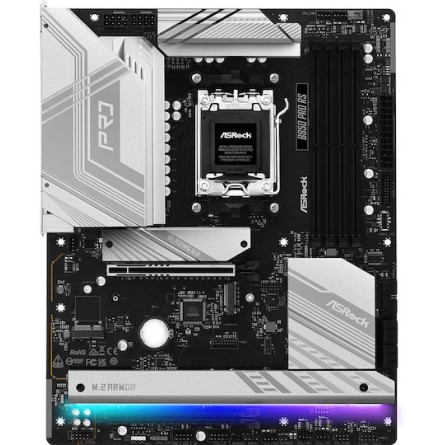 ASRock B850 PRO RS Motherboard ATX με AMD AM5 Socket 90-MXBQK0-A0UAYZ