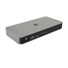 Icy Box IB-DK2880-C41 USB-C Docking Station με HDMI 4K PD Ethernet και σύνδεση 2 Οθονών Γκρι