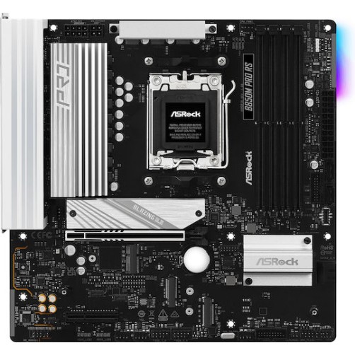 ASRock B850M Pro RS Motherboard Micro ATX με AMD AM5 Socket 90-MXBR6-A0UAYZ