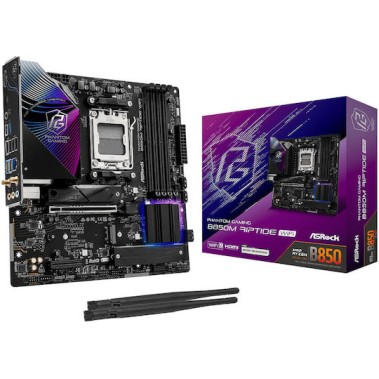 ASRock B850M Riptide WiFi Motherboard Micro ATX με AMD AM5 Socket