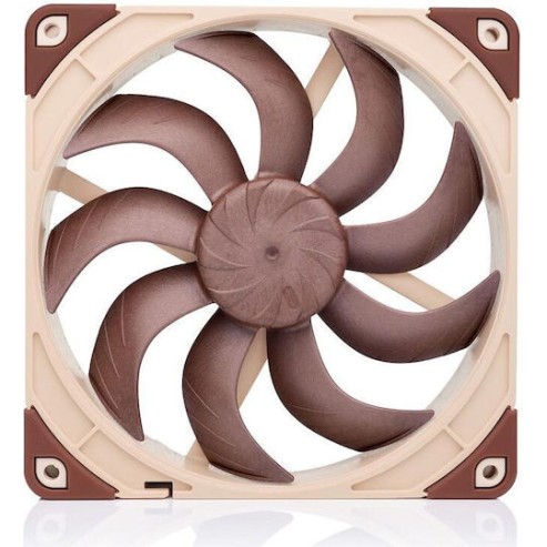 Noctua NF-A14x25 G2 PWM Case Fan 140mm με Χωρίς Led Φωτισμό και Σύνδεση 4-Pin Καφέ