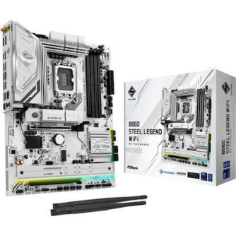 ASRock B860 Steel Legend WIFI Motherboard ATX με Intel 1851 Socket