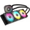 Corsair Nautilus 360 RS Υδρόψυξη Επεξεργαστή Τριπλού Ανεμιστήρα 120mm για Socket AM4/AM5/1700 με ARGB Φωτισμό
