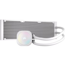 Corsair Nautilus 360 RS Υδρόψυξη Επεξεργαστή Τριπλού Ανεμιστήρα 120mm για Socket AM4/AM5/1700 με ARGB Φωτισμό Λευκή