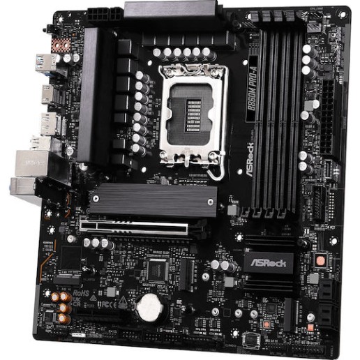 ASRock B860M Pro-A Motherboard Micro ATX με Intel 1851 Socket 90-MXBRR0-A0UAYZ