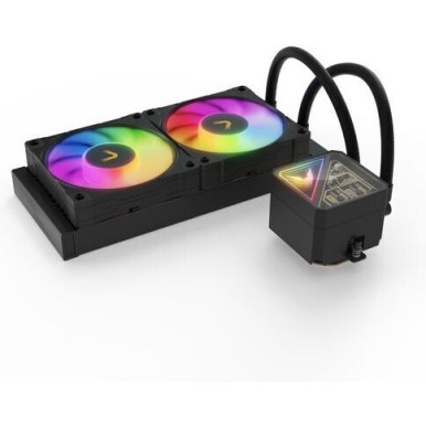 Valkyrie V240 Lite Υδρόψυξη Επεξεργαστή Διπλού Ανεμιστήρα 120mm για Socket AM4/AM5/1700/1200/115x με RGB Φωτισμό