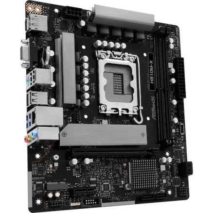 ASRock H810M-X Motherboard Micro ATX με Intel 1851 Socket 90-MXBS4-A0UAYZ