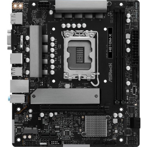 ASRock H810M-X WiFi Motherboard Micro ATX με Intel 1851 Socket 90-MXBS6-A0UAYZ