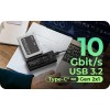 Icy Box Icybox Θήκη για Σκληρό Δίσκο M.2 SATA III με σύνδεση USB 3.2