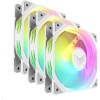 Asus TUF Gaming TR120 ARGB Case Fan με Σύνδεση 4-Pin PWM 3τμχ Λευκό